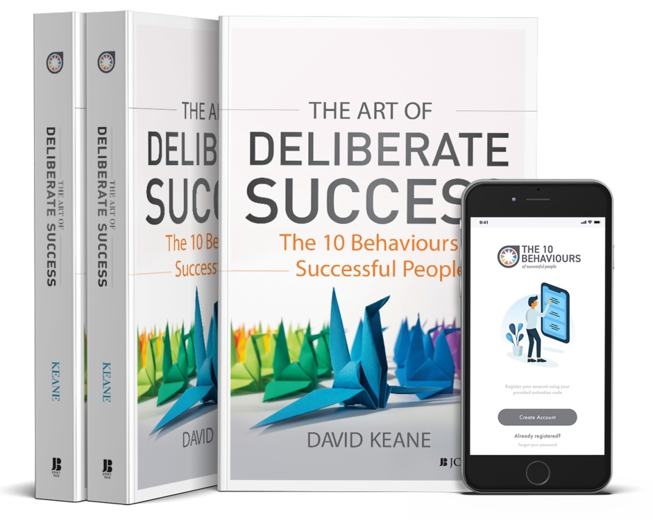 The Art of Deliberate Success book and The 10 Behaviours app